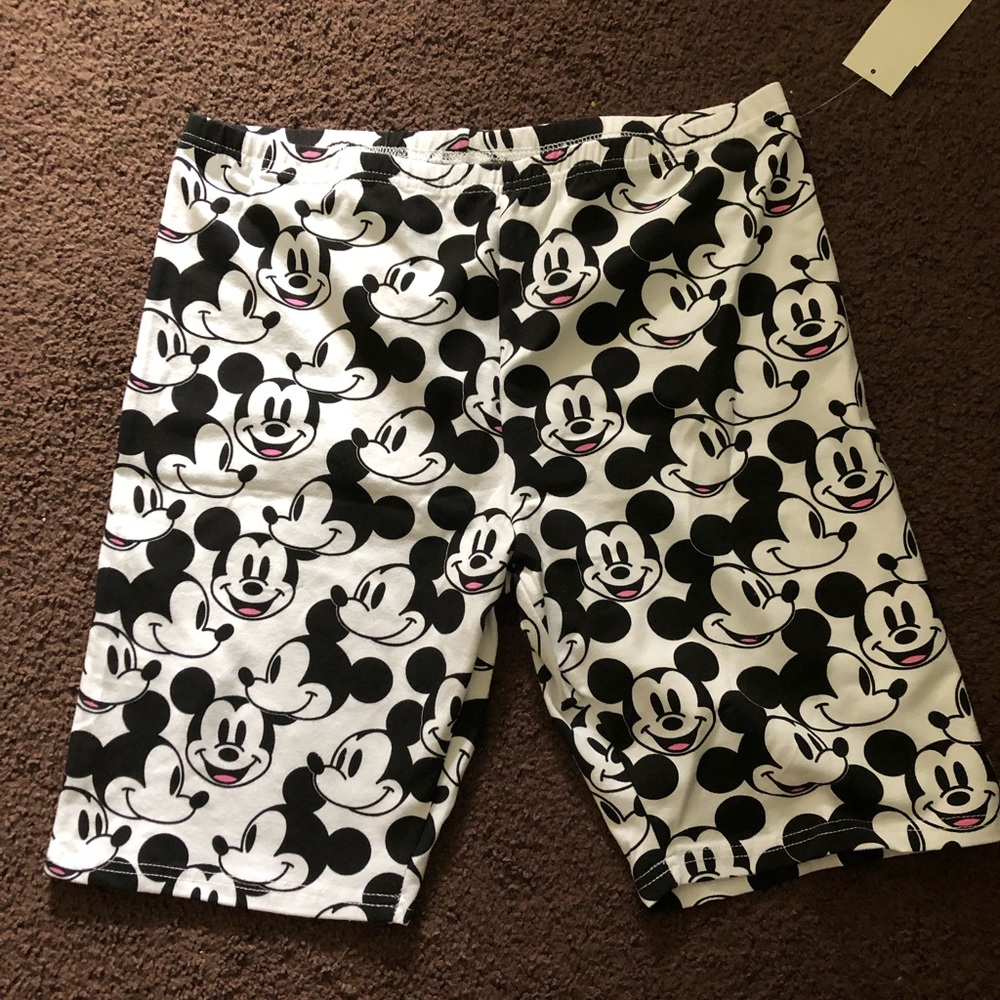 NWT Mickey Mouse Biker Shorts